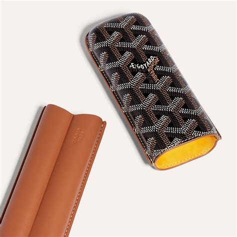 goyard 2 cigar case|Churchill 2 Cigar Case .